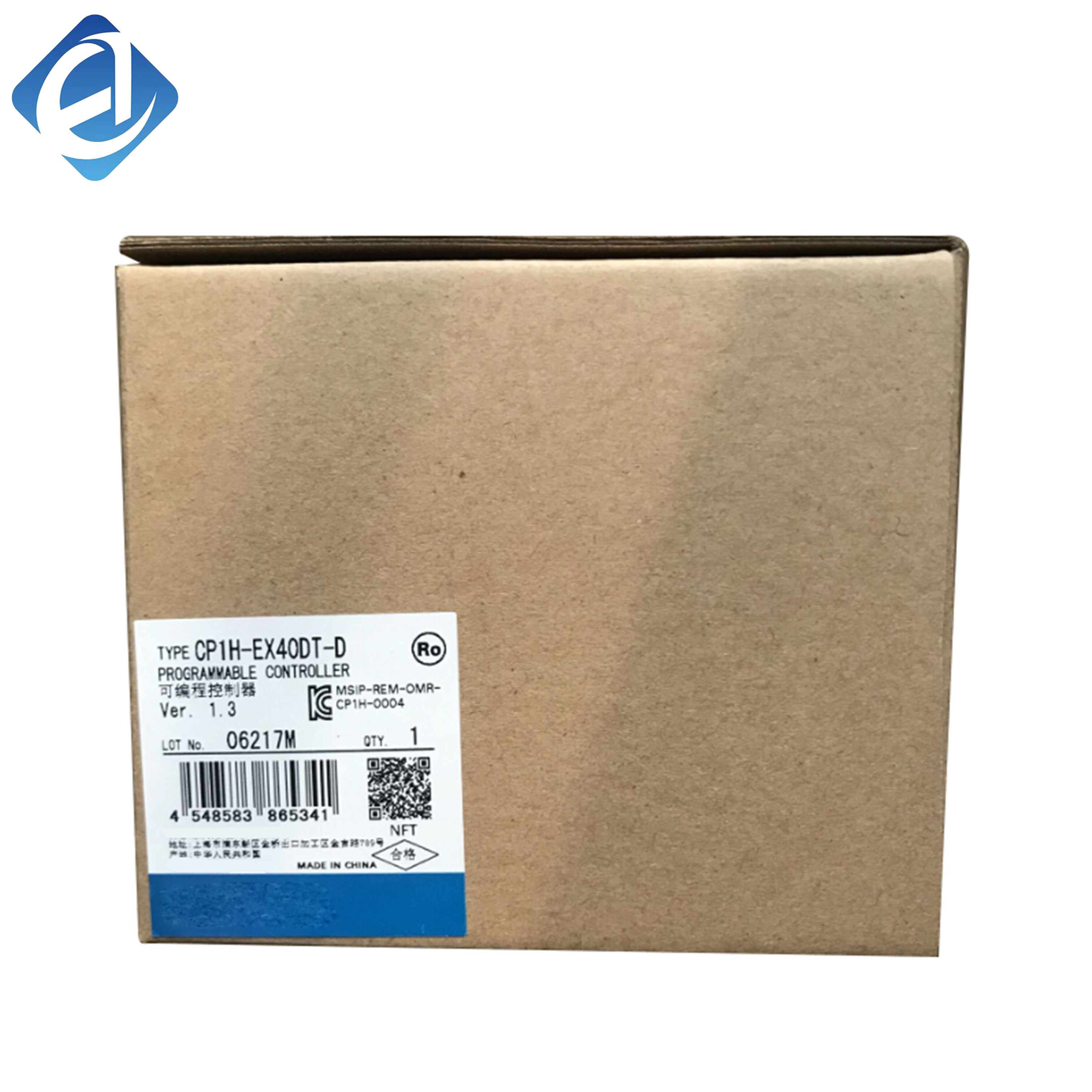 Ny original Omron CP1H-serie højtydende kompakt PLC. 40 I/O-punkter, transistorudgang, jævnstrømsforsyning, hurtig aritmetisk hastighed og omfattende indbyggede funktioner. Anvendes bredt i mellemstore automatiseringsanlæg, bevægelsesstyring, produktionslinjer og præcise