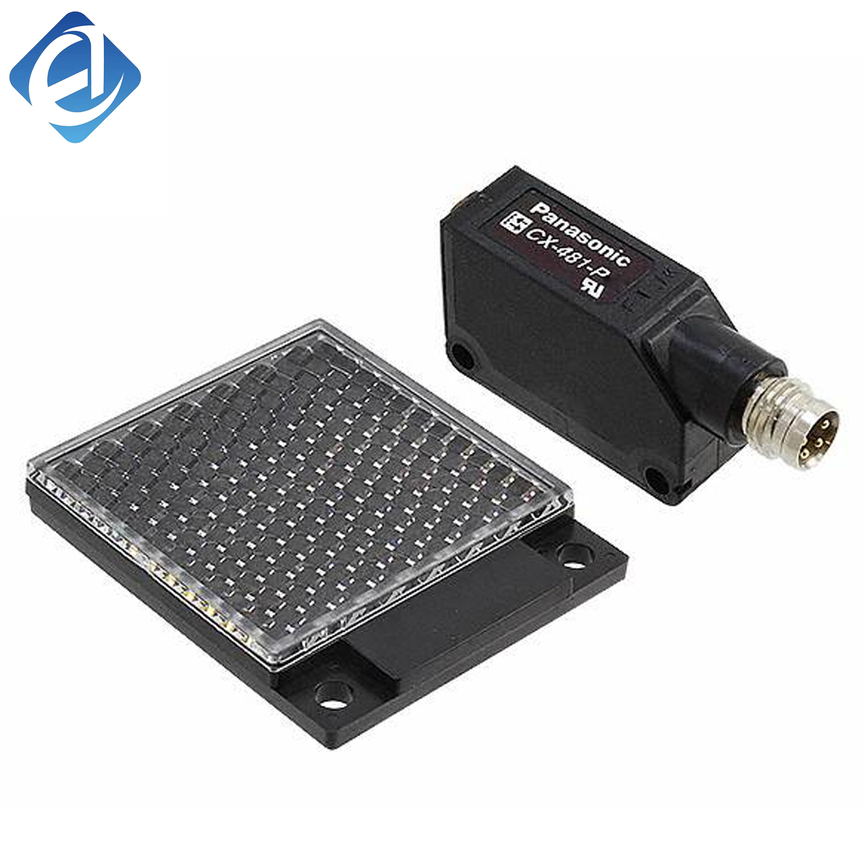 New Original  CX-481-P Photoelectric Sensor, CX Series. Used for object detection, position sensing and sorting in industrial automation lines. With waterproof dustproof structure, PNP output, fast response and strong anti-interference,  
