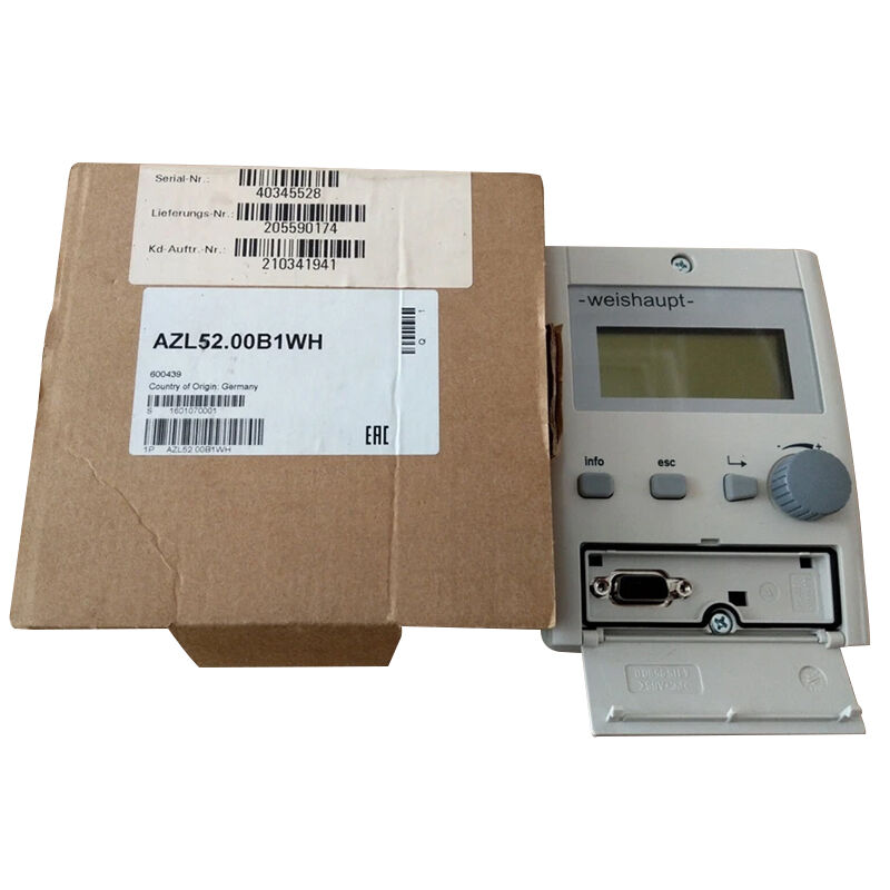 New Original AZL52.00B1WH Siemens AZL52.00B1WH, AZL series display & operator unit for LMV5 burner management systems. For burner/boiler control, features backlit LCD, Modbus/eBus, multi-language, 