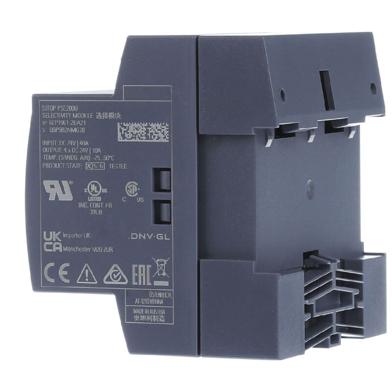 New Original 6EP1961-2BA21 power redundancy module for Siemens SITOP series. Enables reliable power supply redundancy, automatic switching, and overload protection.