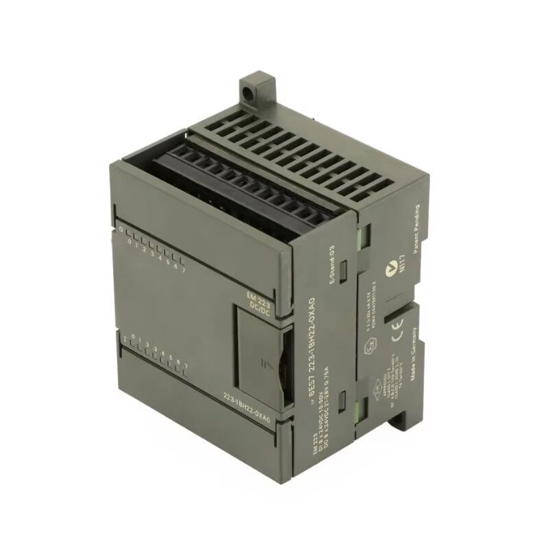 New Original 6ES7 223-1BH22-0XA0 6ES7223-1BH22-0XA0 digital I/O module for Siemens SIMATIC S7-200 series, with 8 digital inputs and 8 digital outputs, electrical isolation, high stability and fast response. 