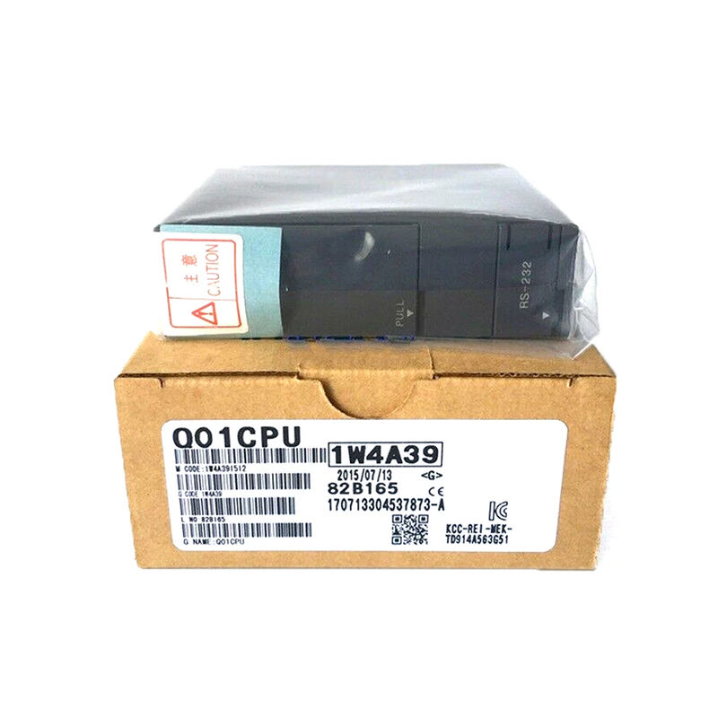 Nuwe Oorspronklike Q01CPU Q-reeks CPU-module. Kompakte en hoë-doeltreffende hoofbeheerder wat stabiele bedryf vir algemene industriële PLC-outomatisering en basiese toestelbeheerstelsels verseker.