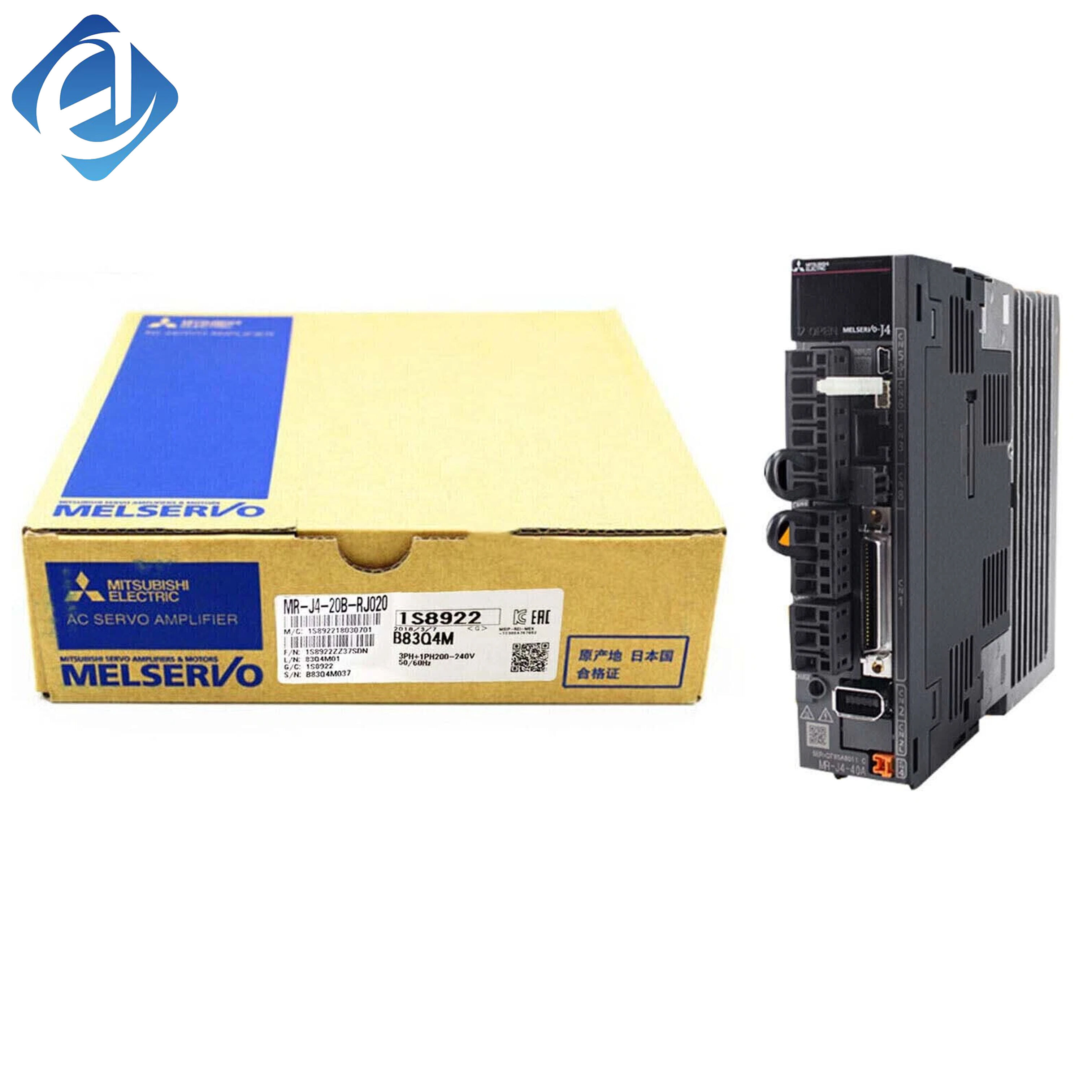 Motor i ri i plotë origjinal MR-J4-20B-RJ020, seri MR-J4, 200 W, me drejtues servomotori të personalizuar veçanërisht. Ai ofron kontroll të pozicionit, shpejtësisë dhe momentit me saktësi të lartë, me përgjigje të shpejtë dhe performancë të ulët vibracioni. Është pajisur me funksione të brendshme sigurie
