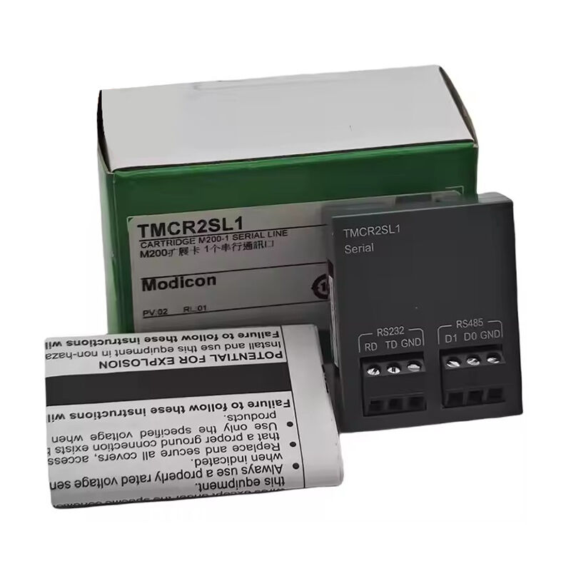 New Original TMCR2SL1 Modicon remote communication expansion module. Stable bus signal transmission, convenient PLC networking, strong anti-interference performance, simple installation