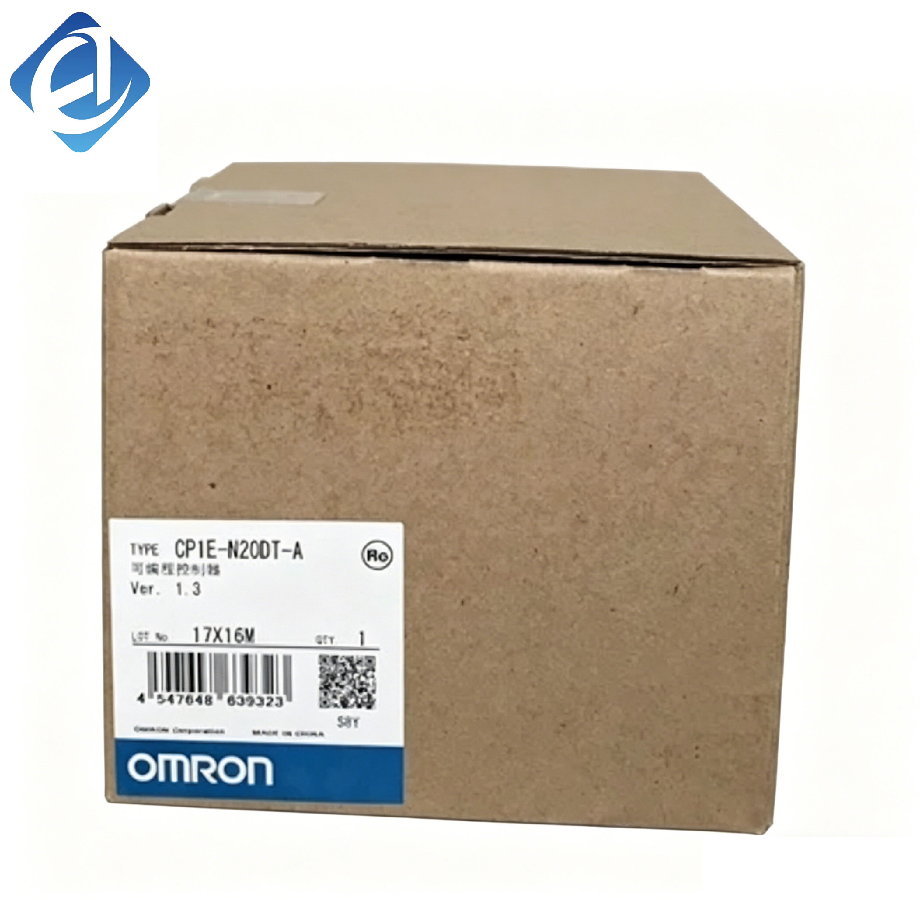 Nuovo PLC compatto originale della serie Omron CP1E. 20 punti I/O, uscita a transistor, alimentazione in corrente alternata, elaborazione aritmetica rapida, funzionamento stabile e funzione di comunicazione semplice. È ampiamente utilizzato in piccoli dispositivi di automazione, macchine per il confezionamento, sistemi di trasporto.