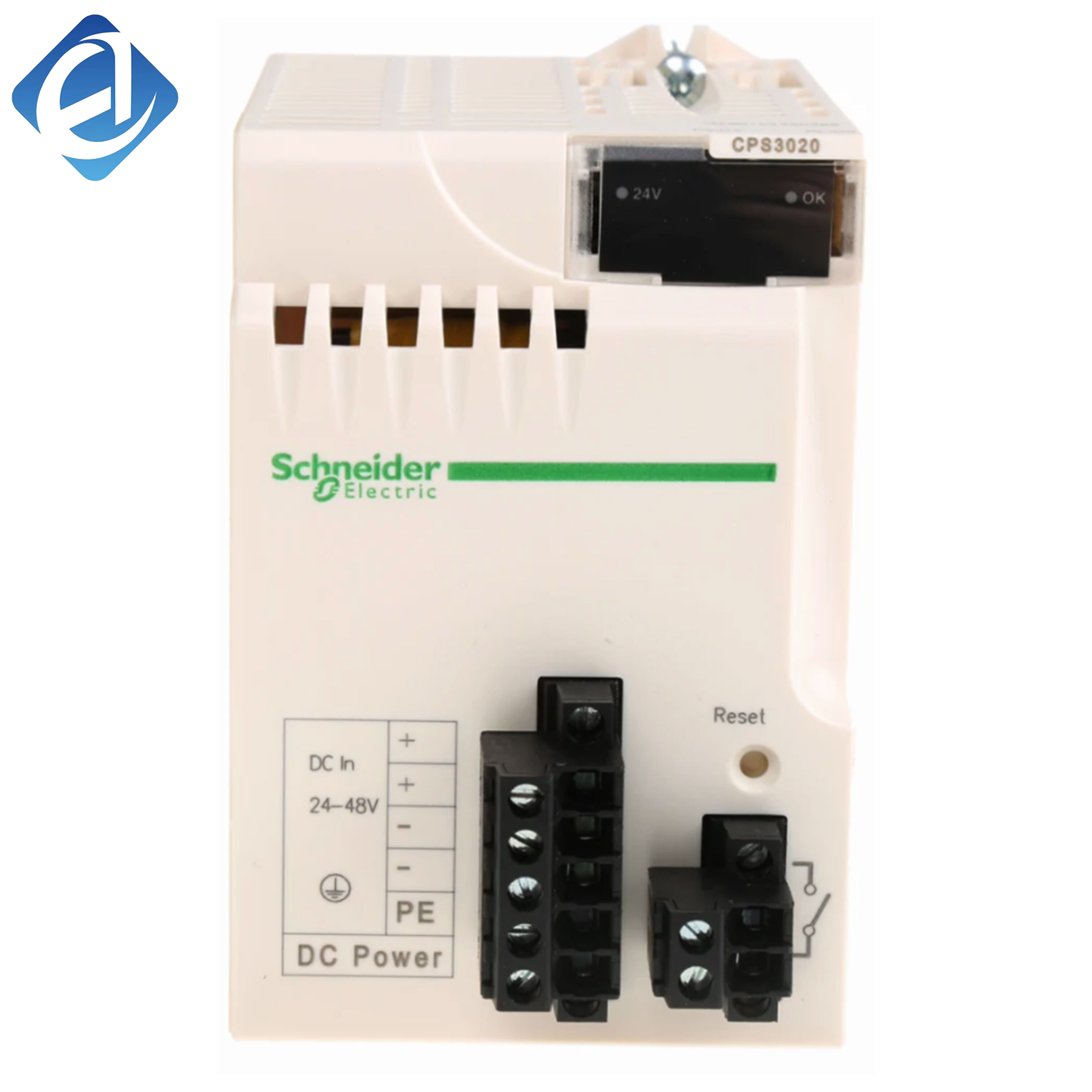 New Original BMXCPS3020 Modicon X80 series power supply module. It supplies stable DC power for M340 PLC rack and I/O modules, with overvoltage, overcurrent and short-circuit protection.