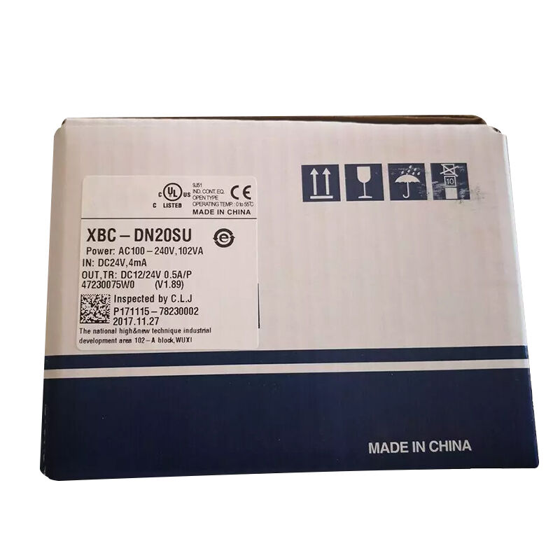 New Original XBC-DN20SU XBC series compact PLC controller with integrated digital input points. It features fast response, excellent anti-interference performance and flexible programming function. Compact structure and easy installation