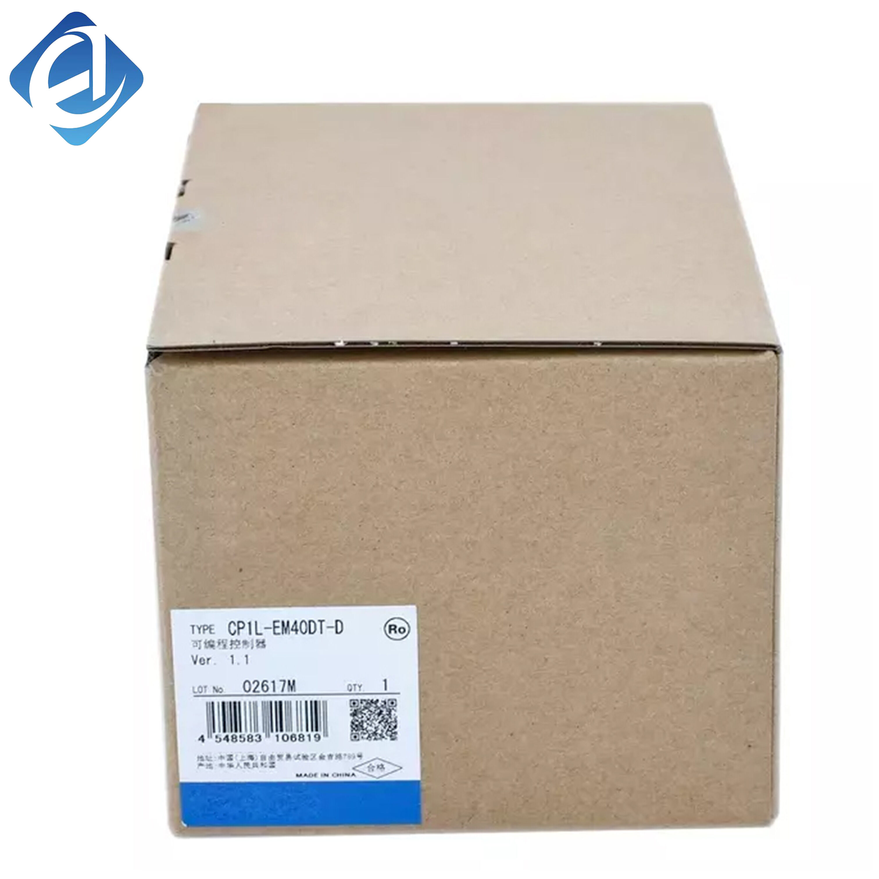 New Original Omron CP1L series compact PLC controller. 40 I/O points, transistor output, DC power supply, high-speed processing, supports multiple communication and high-speed counter functions. Stable and cost-effective, widely used in small automation e