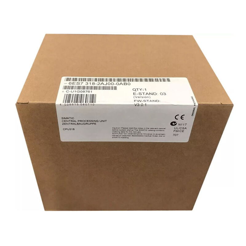 New Original 6ES7318-2AJ00-0AB0 6es73182aj000ab0 S7-300 CPU Module Stock in Warehouse