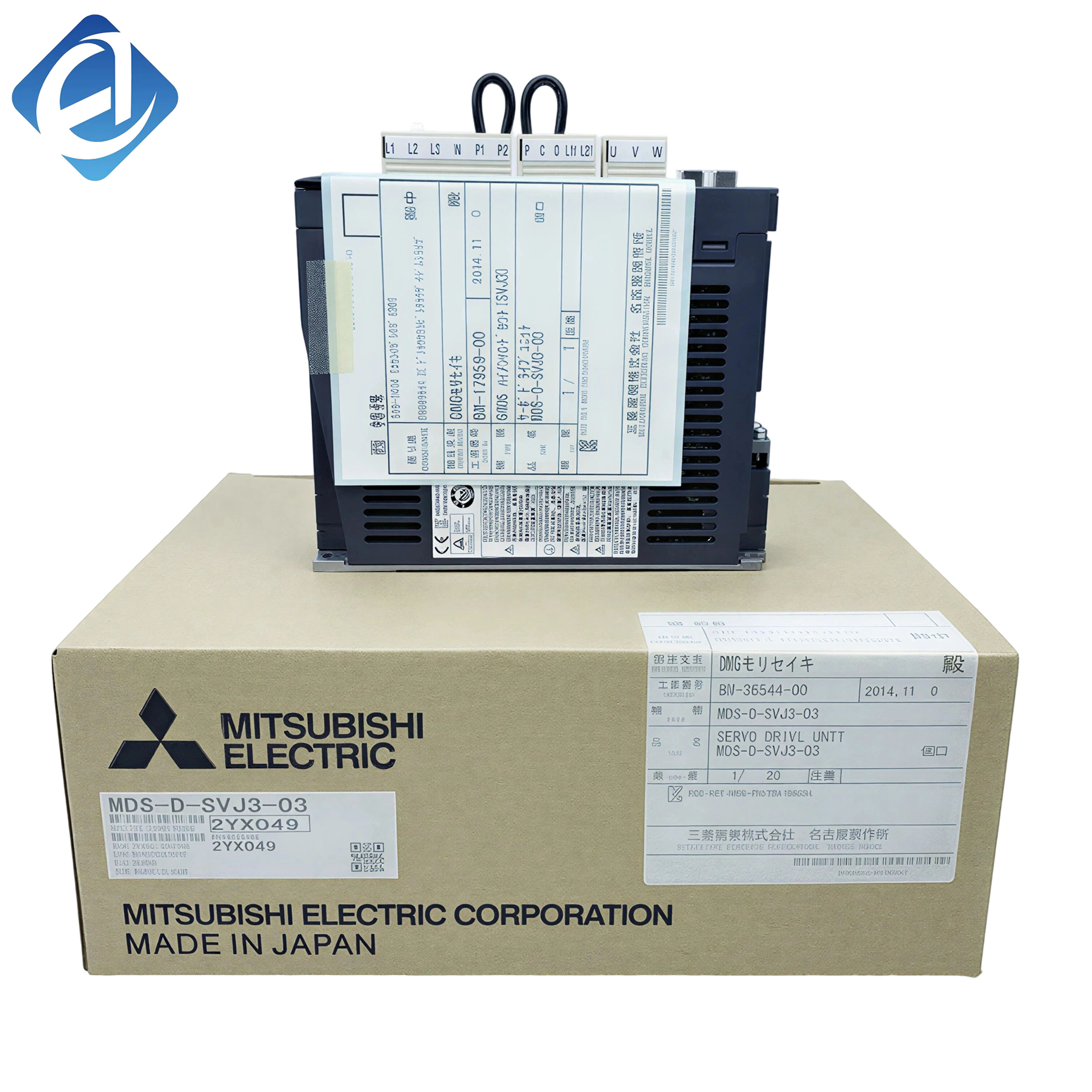 Nuova unità di azionamento servo MDS-D-SVJ3-03 originale. Prestazioni stabili e controllo preciso, utilizzata nei sistemi di azionamento servo per macchine utensili a controllo numerico (CNC) e apparecchiature per l’automazione industriale.