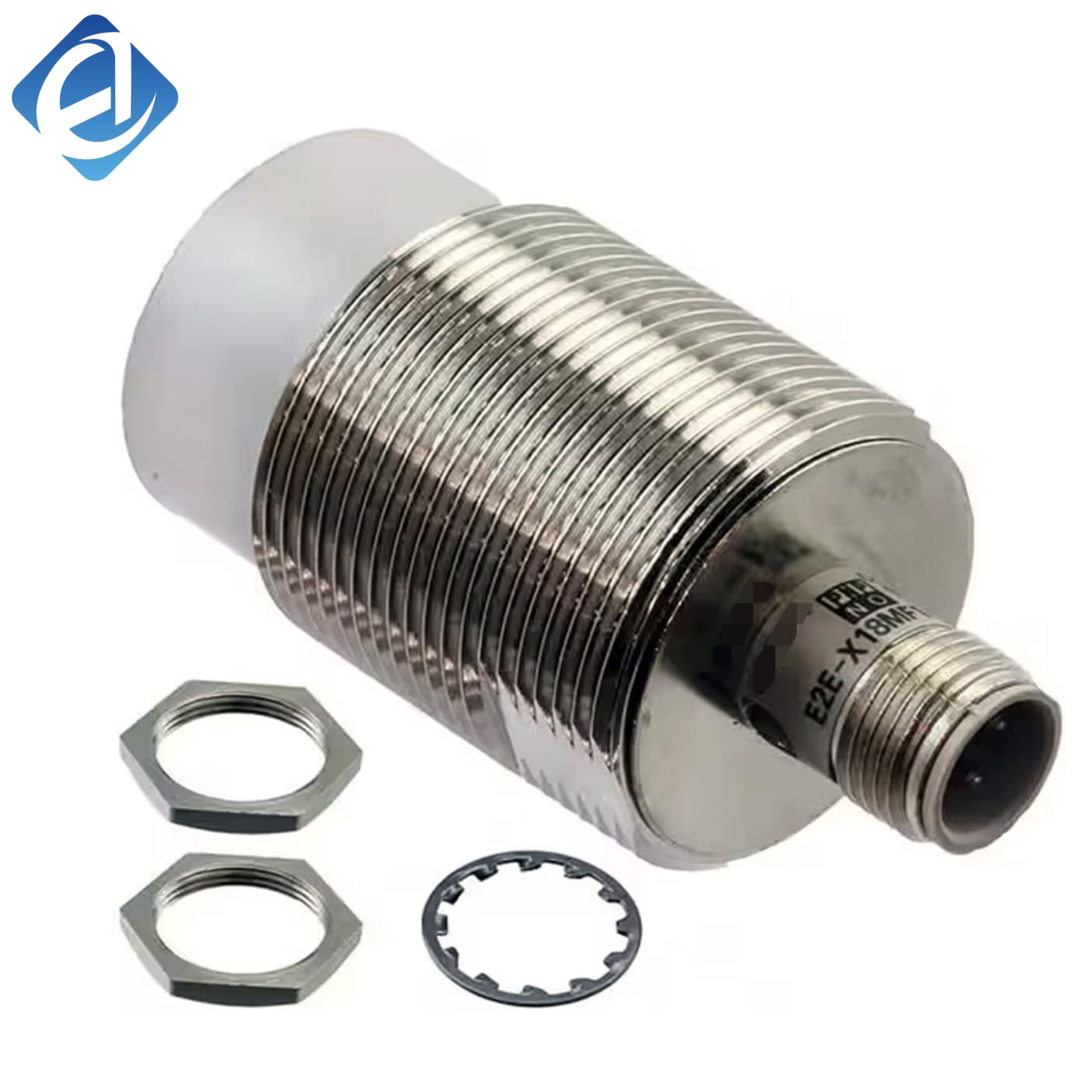 Nuwe Oorspronklike Omron E2E-reeks induktiewe nabyheidsensor. Stabiele metaldeteksie, vinnige reaksiespoed, sterk weerstand teen steuring en duursame lewensduur. Wye toepassing in meganiese posisiebepaling, eindposisiedeteksie, telbeheer en va