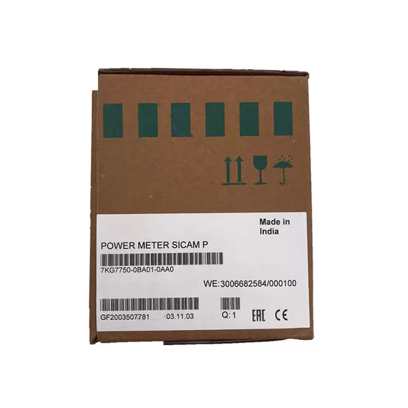 New Original 7KG7750-0BA01-0AA0 SIPRO power measuring instrument. Accurately collects voltage, current and electric energy data, realizes power quality monitoring, stable signal sampling, applied to industrial power distribution monitoring