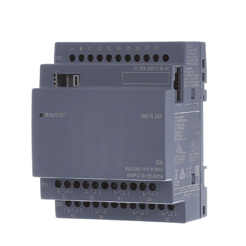 New Original 6ED1 055-1NB10-0BA2 6ED1055-1NB10-0BA2 LOGO! digital expansion module. Expands input and output points flexibly, matches LOGO! basic unit, simple wiring and stable operation, applied to small logic control and simple industrial automatic 