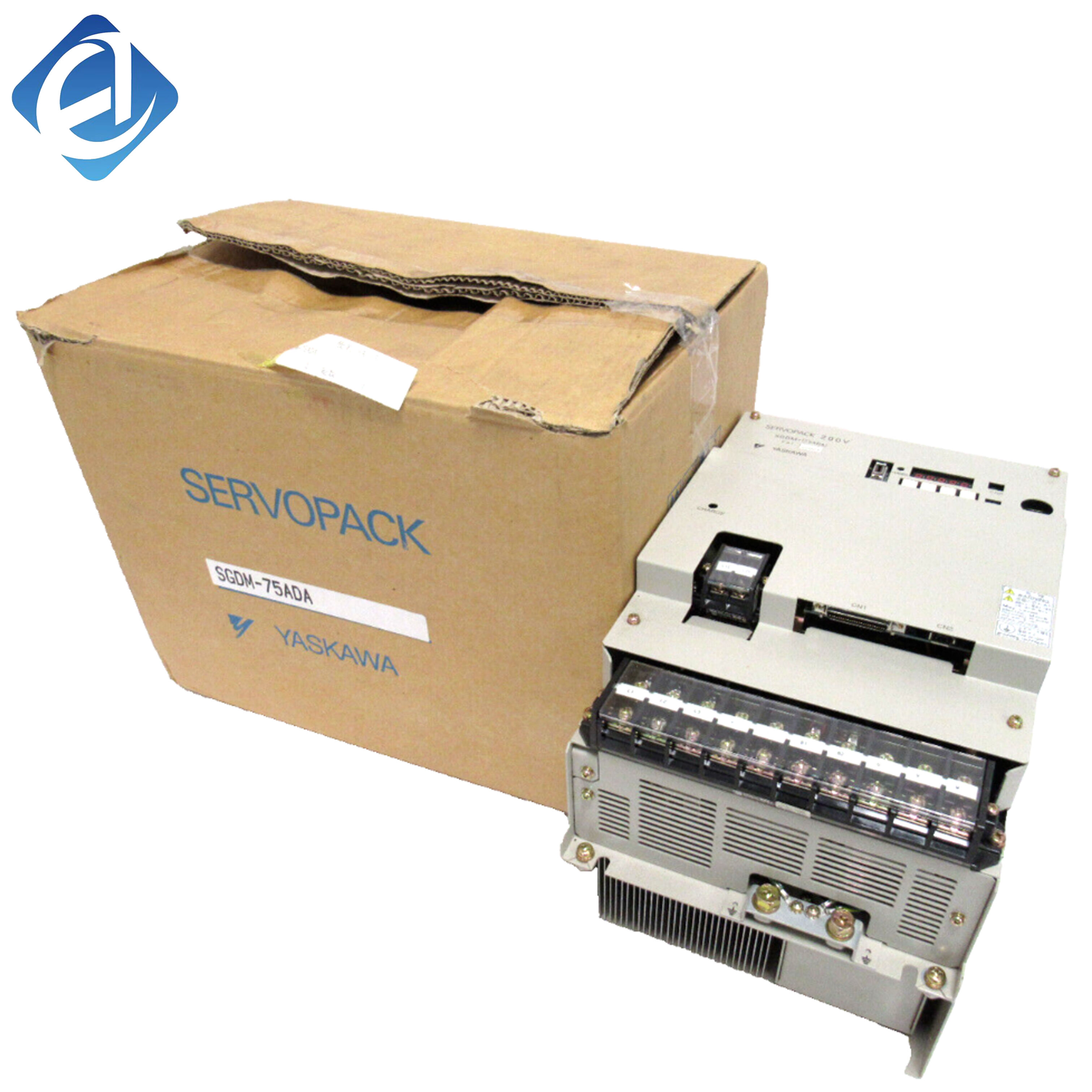 New Original SGDM-75ADA Yaskawa SGDM series servo drive, cooperates with servo motors to realize high-precision position, speed and torque control in industrial automation mechanical systems.