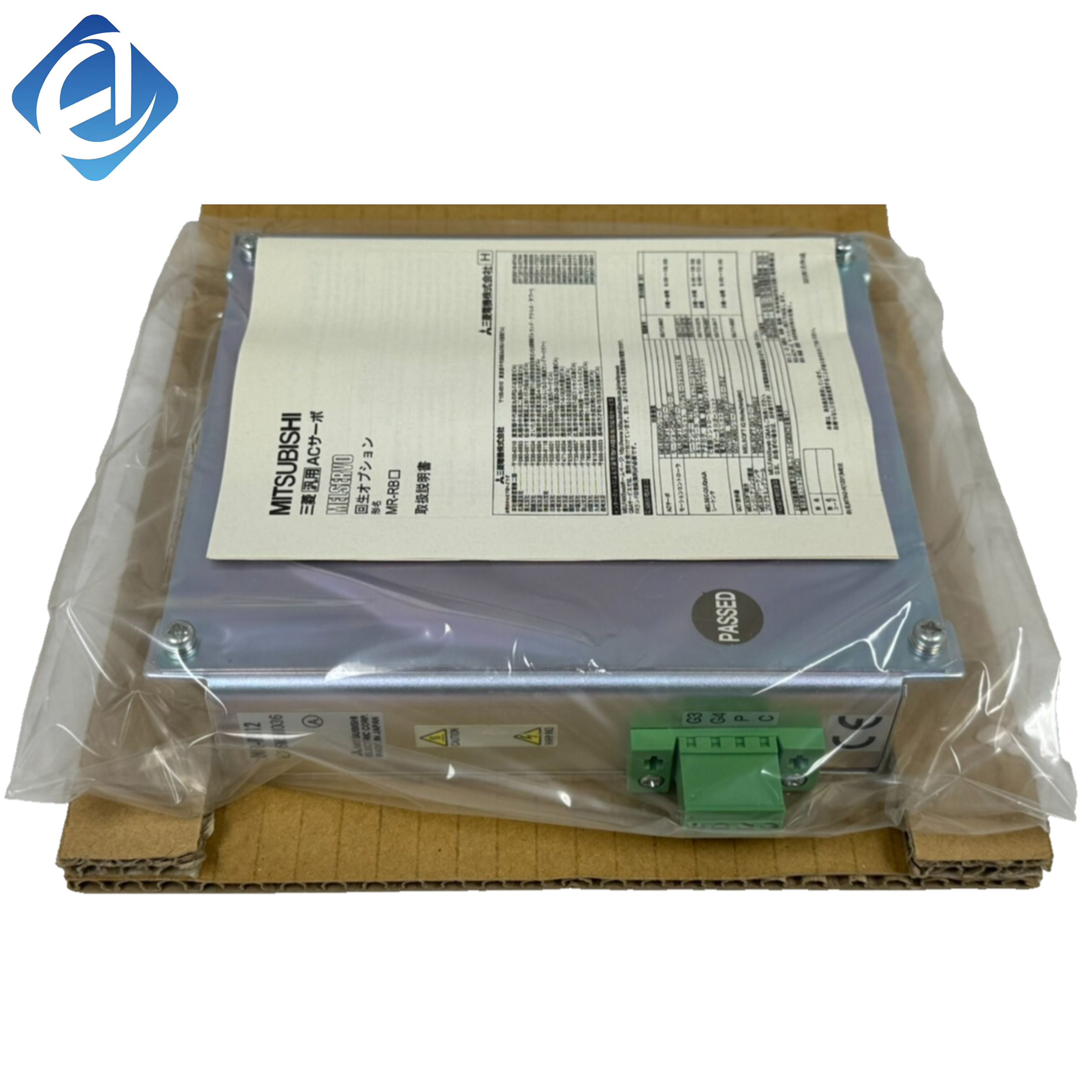 New Original MR-RB12 is a regenerative braking resistor for MELSERVO servo drive series. It absorbs regenerative energy and realizes effective braking protection for servo system. With stable heat dissipation and durable structure