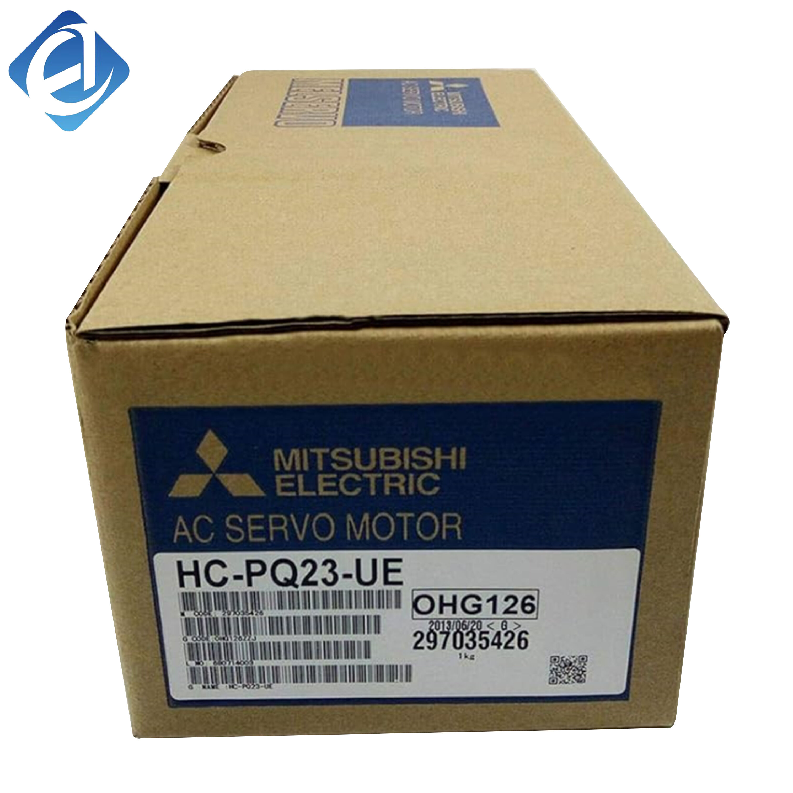 Nový originálny servomotor série HC-PQ23-UE HC-PQ, výkon 200 W, napätie 200 V. Nízko-inerčný dizajn umožňuje stabilný chod pri 3000 ot/min. Vysokopresné kódovanie zabezpečuje presné polohovanie.