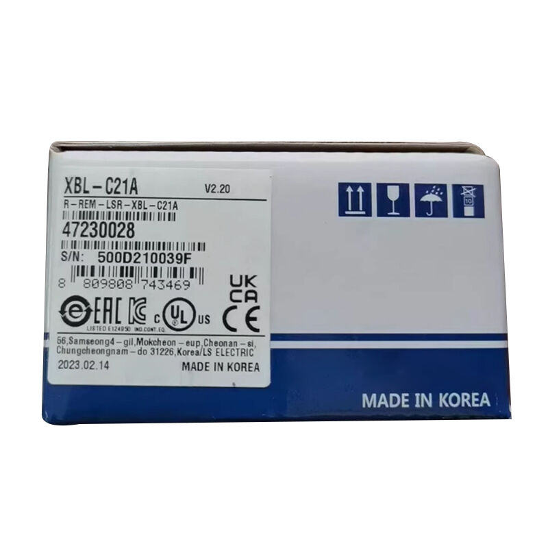 New Original XBL-C21A XGB series communication module. It provides dedicated serial communication interface for PLC system, realizing data exchange and device interconnection with peripheral automation equipment.
