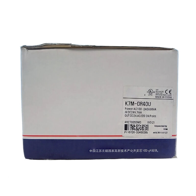 New Original K7M-DR40U is Master-K120S series compact PLC with relay output, built-in 40 I/O points. It offers stable logic control, reliable operation and convenient programming expansion. Suitable for small automated machinery,