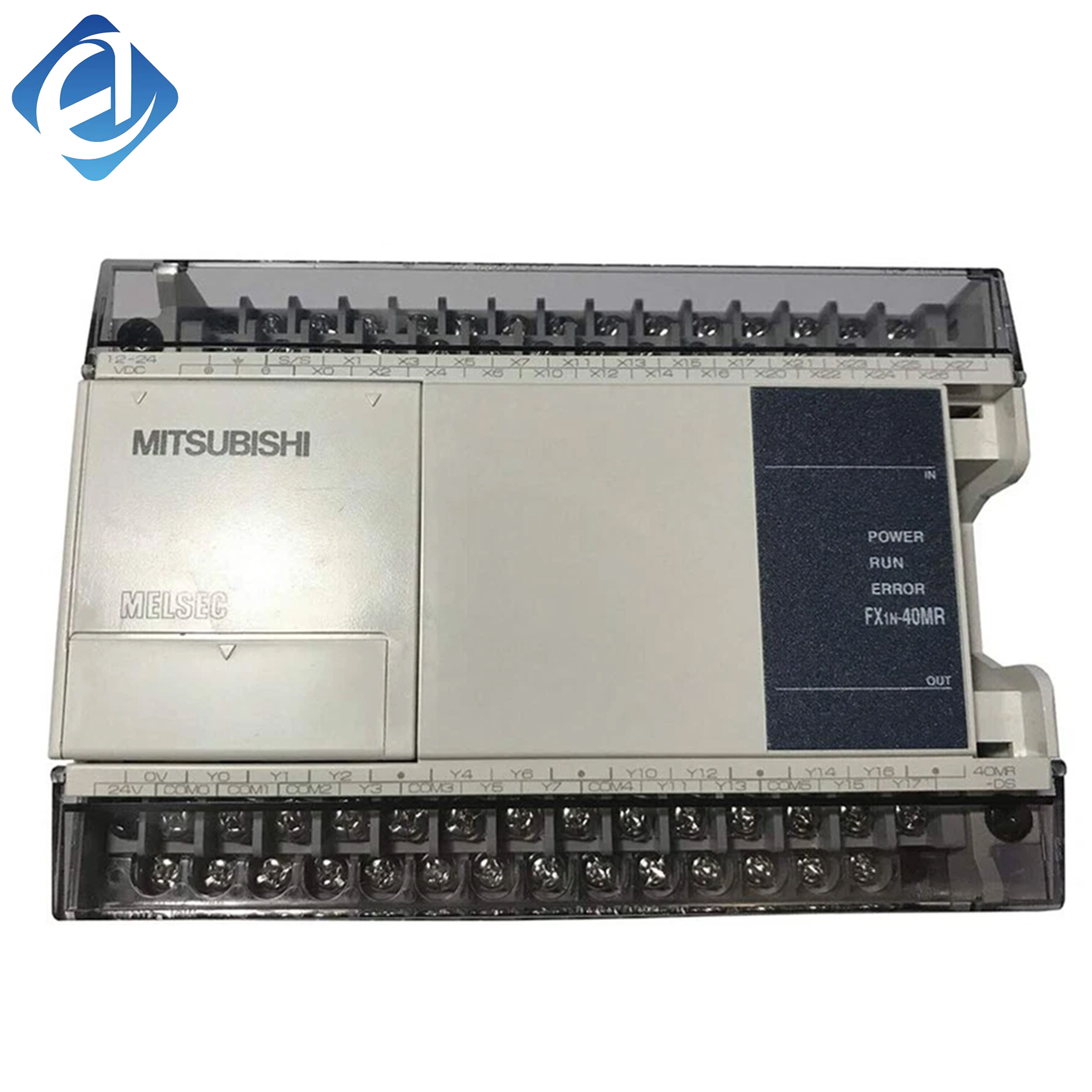 नया मूल FX1N-40MR-DS FX1N श्रृंखला कॉम्पैक्ट PLC, 24-बिंदु इनपुट / 16-बिंदु रिले आउटपुट, डीसी पावर सप्लाई प्रकार, स्थिर और लागत-प्रभावी, छोटे पैमाने के उपकरण नियंत्रण और सरल स्वचालित प्रणालियों के लिए व्यापक रूप से उपयोग किया जाता है।
