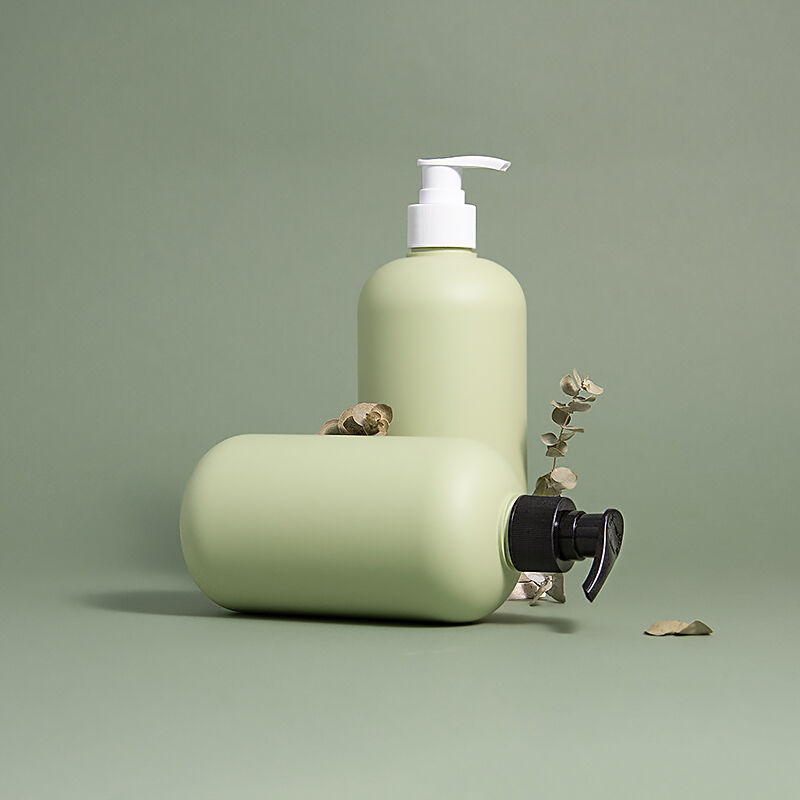 Round cosmetics sunscreen cream large bottle packaging 500ml