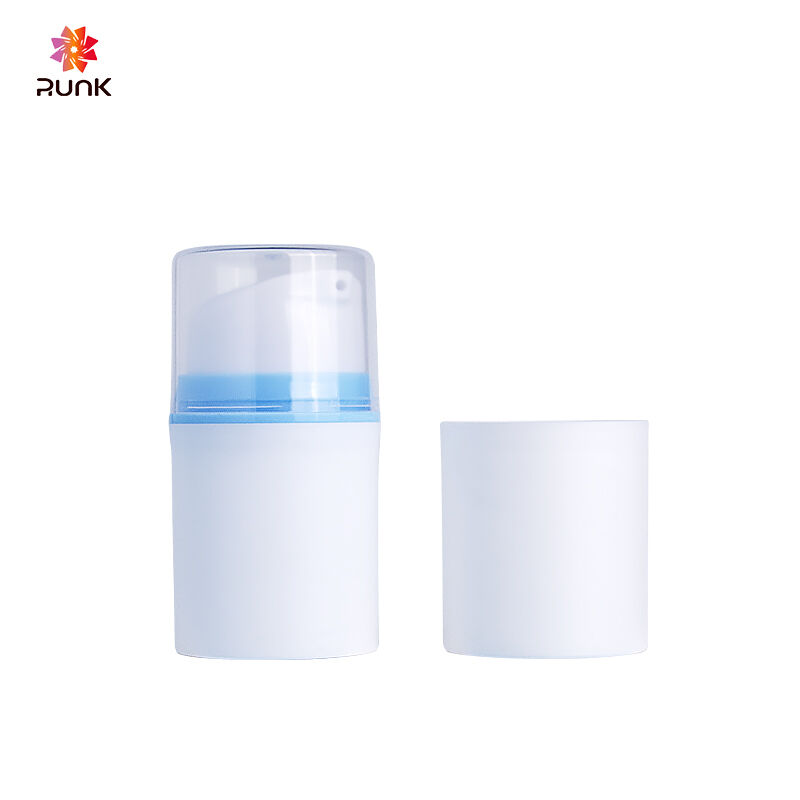 Airless Pump Packaging Recycled Plastic Bottle for Cosmetics Lotion
