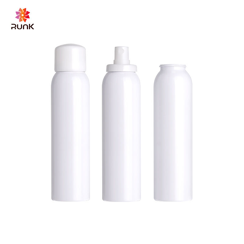 Non toxic harmless sunscreen fine spray cylindrical PET bottle 180ml
