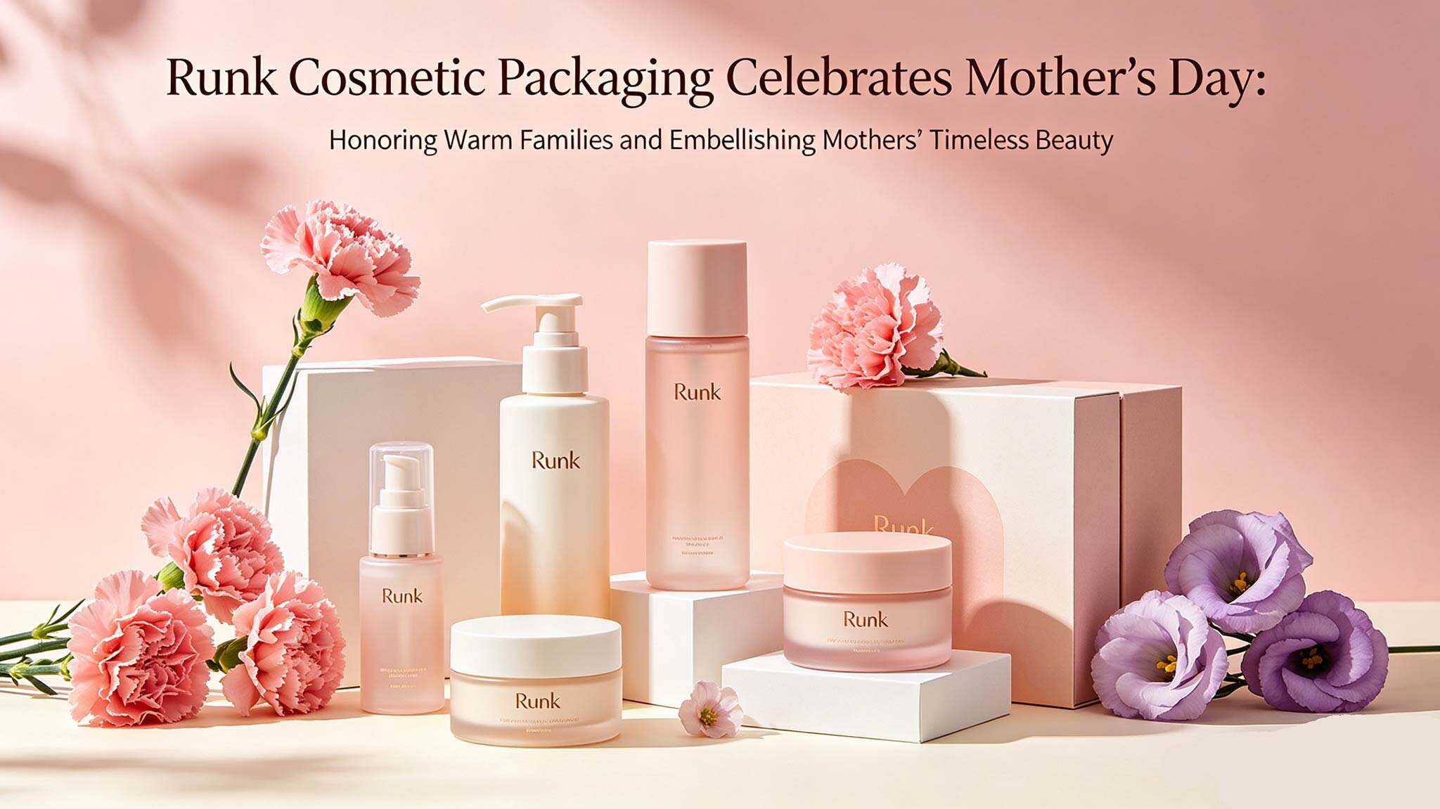 Runk Cosmetic Packaging Celebrates Mother’s Day: Honoring Warm Families and Embellishing Mothers’ Timeless Beauty