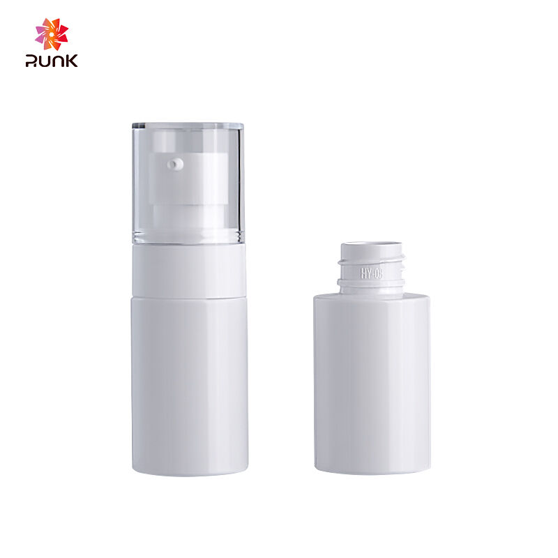 ABS Outer Cap Empty Foundation Spray Bottle with Pump for Shin Care