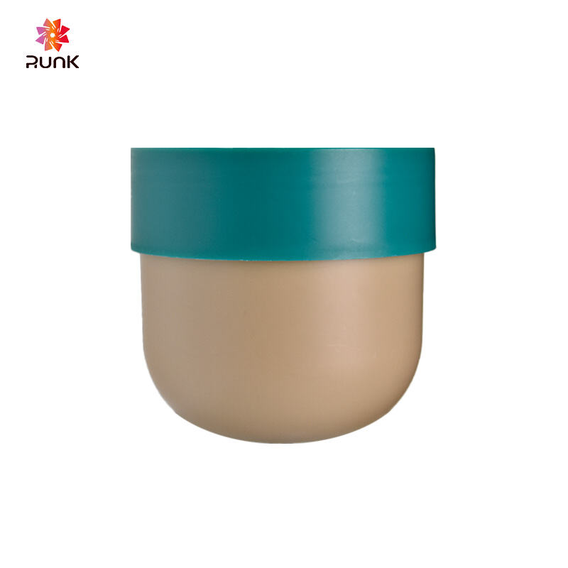 Brown Blue Men Cream Packaging Jar 500ml Cosmetics Jars for Face Cream