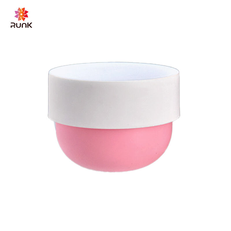 Round Bottom Pink Cosmetics Face Cream Packaging Jars Three-in-One Hand Cream Packaging Jars
