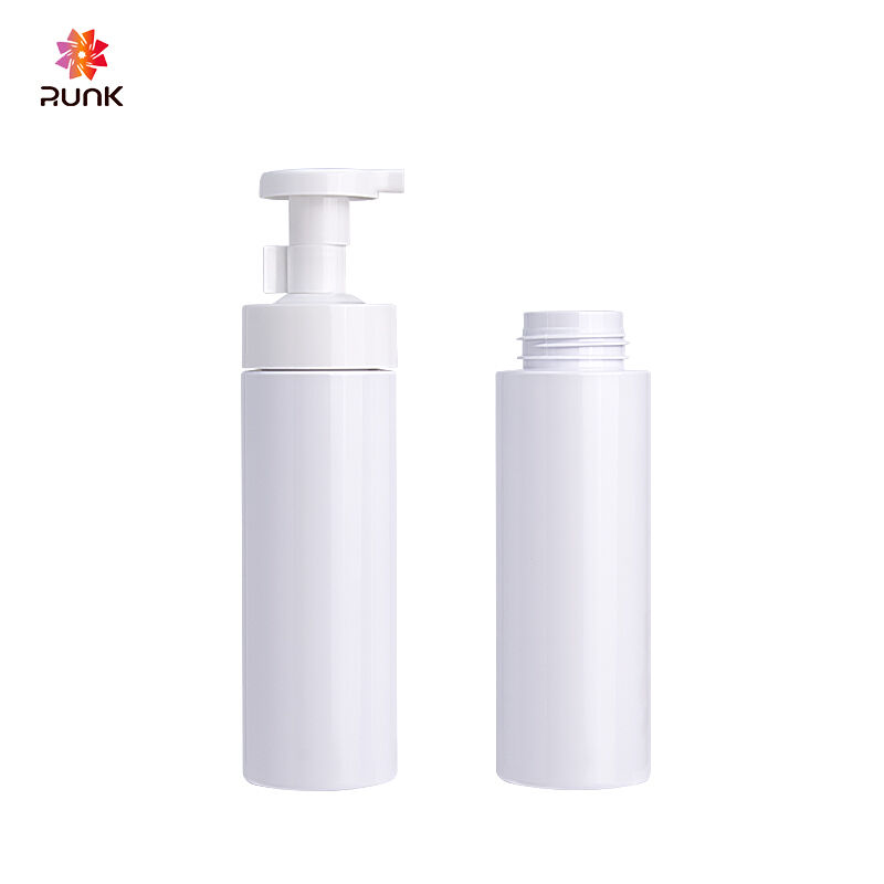 Skin Care Pure white PET 350ml Longneck cosmetic bottles