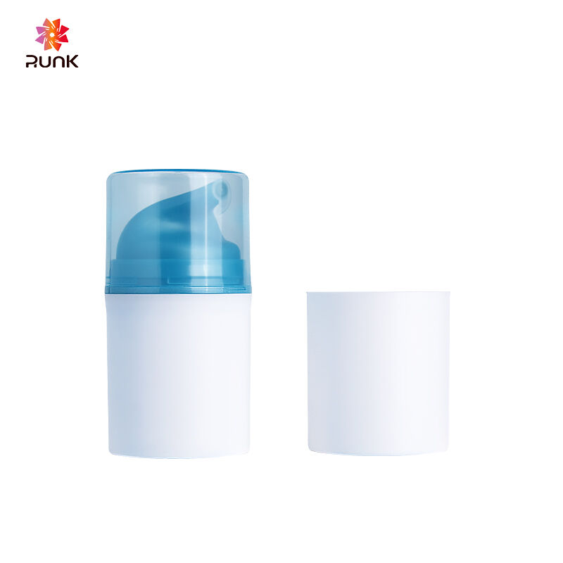 Refillable Environmental protection cosmetics lotion packaging bottle with press pump