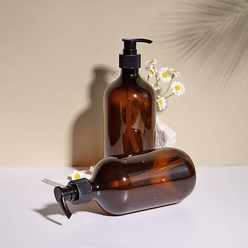 500ml PET blackout stability cosmetics lotion empty bottle for washcare