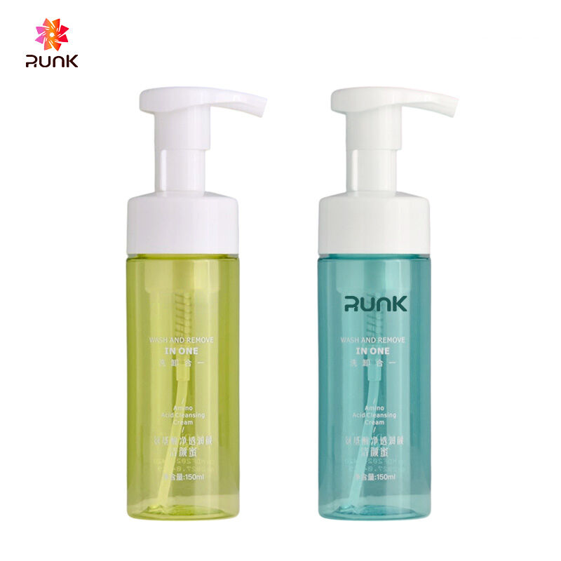 Plastic Bottle Packaging Manufacturer Empty Body Lotion Cleansing Oil PET Pump Bottle