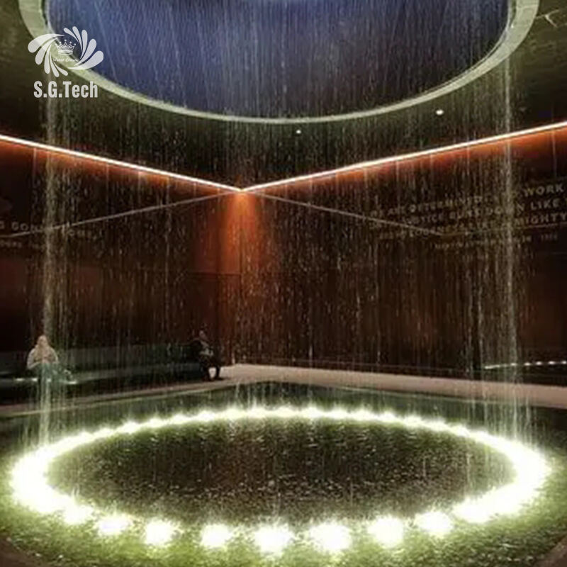 Rain Curtain Fountain Vertical Decorative Water Divider