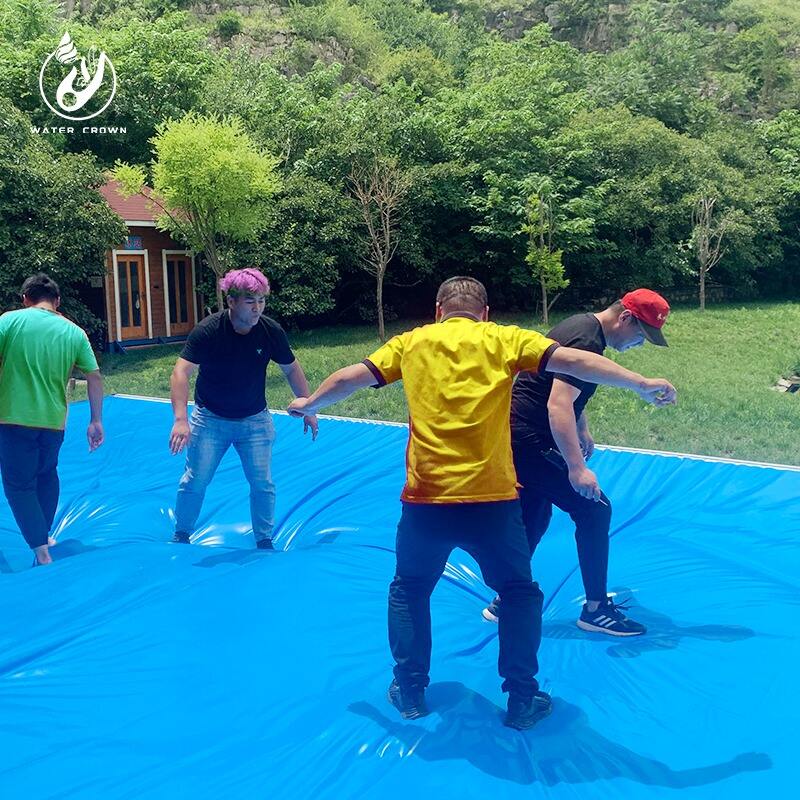 2025 Acessórios Personalizados para Piscina em PVC, Portáteis com Proteção contra Poeira e Isolamento Térmico, Tampa Solar Macia com Bolhas Marinha