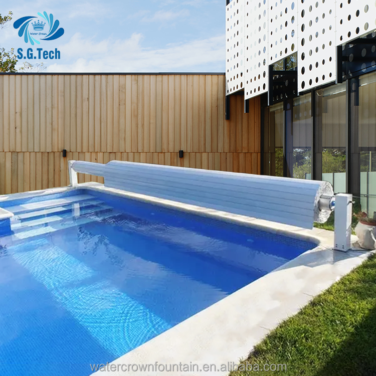 Polycarbonate Slatted Pool Covers | Durable, Light-Transmitting Protection