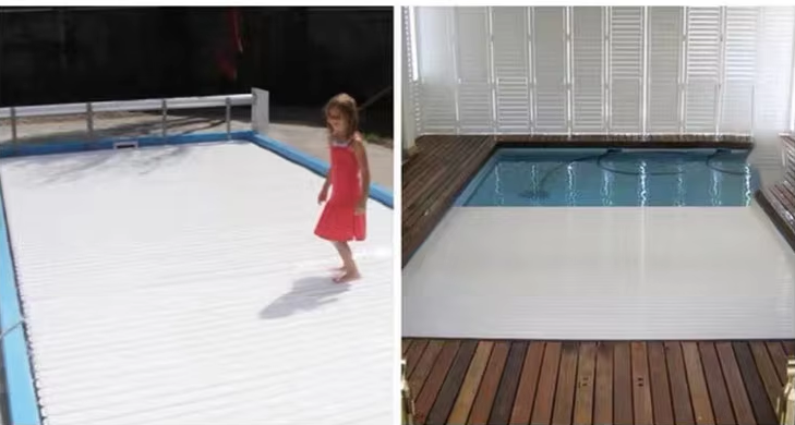 أغطية مسابح أوتوماتيكية قابلة للتخصيص ومتعددة الاستخدامات – مصممة حسب احتياجاتك