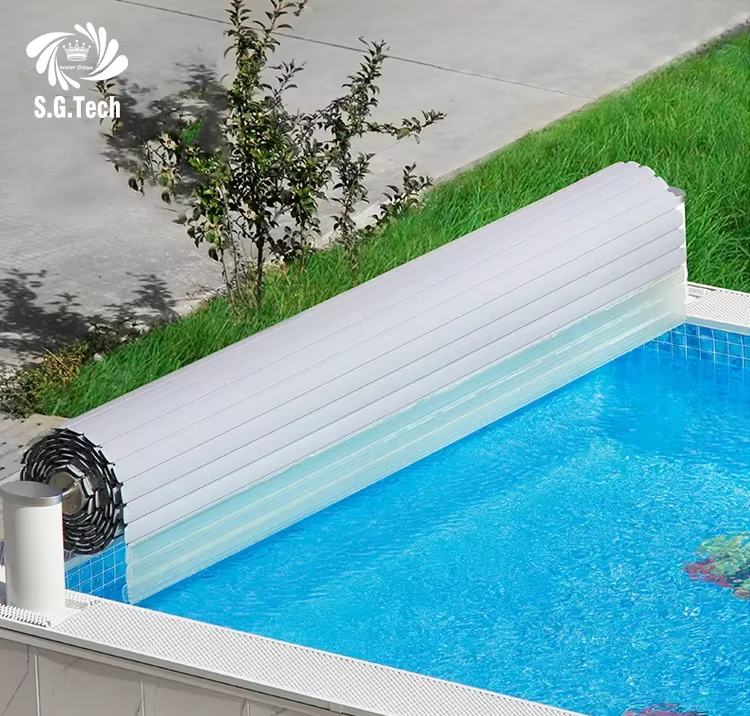 Guangdong Fabrik Direkt PVC Elektrischer Pooldeckel für Familien-Schwimmbad PC Zubehör für Reinigung