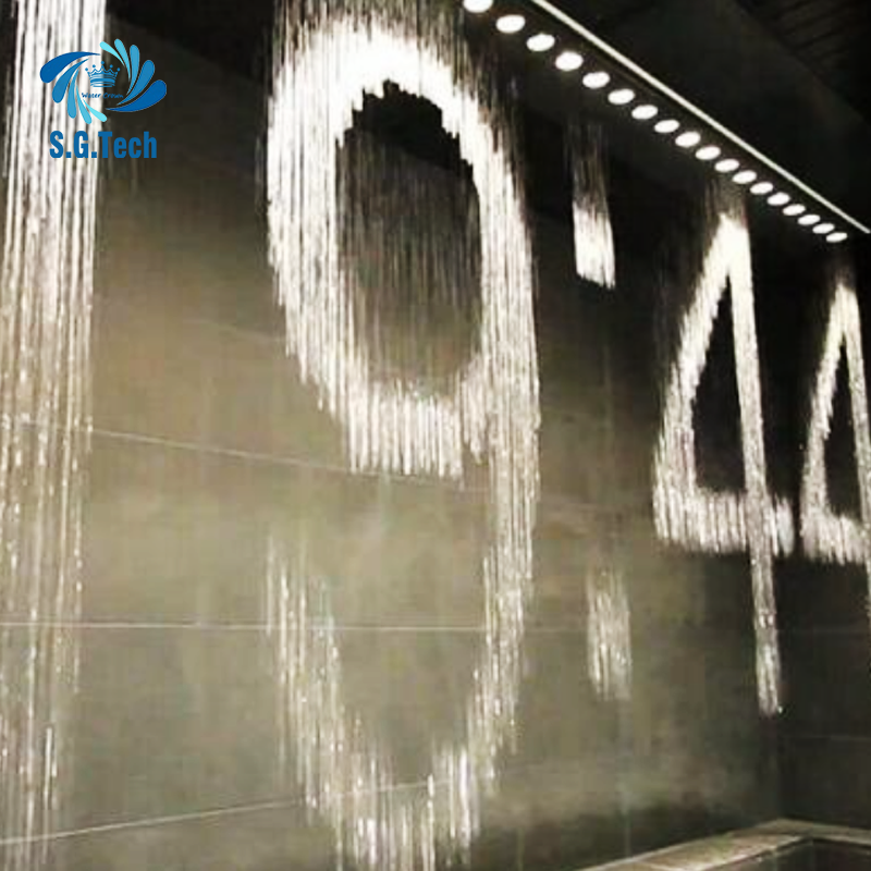 Curtain Water Curtain Dynamic Spatial Divider