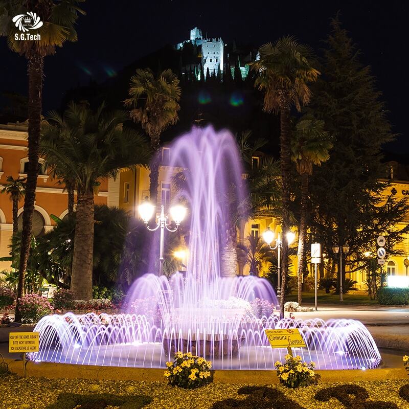 Garden Water Fountain Artistic Landscape Hydration