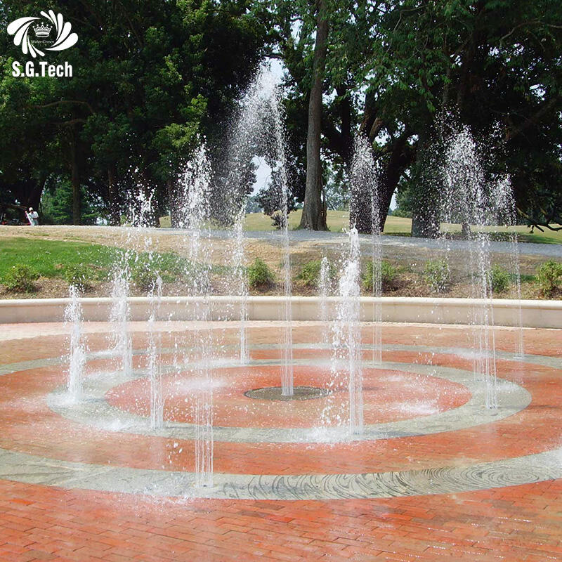 Waterkroon landschapsdecoratie: eenvoudig te installeren tuinvijver, modern en mooi.