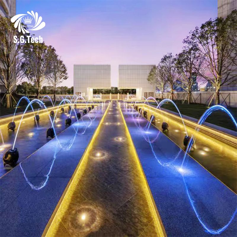 Water Crown Brand New Swimming Pool Decoration Stainless Steel Jet Laminar Nozzle Jumping Jet Fountain Outdoor