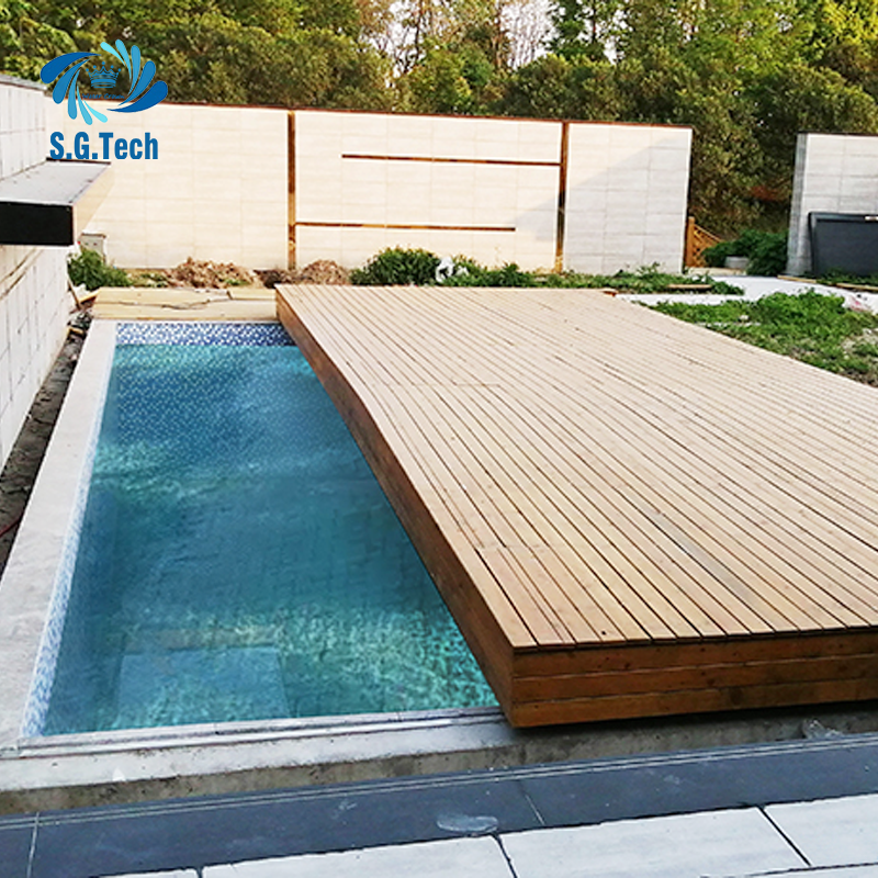 Automatic Pool Cover Electrically Driven Smart Protection