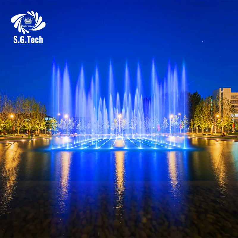 What Custom Fountain Fits Park & Square Large-Scale Landscape?
