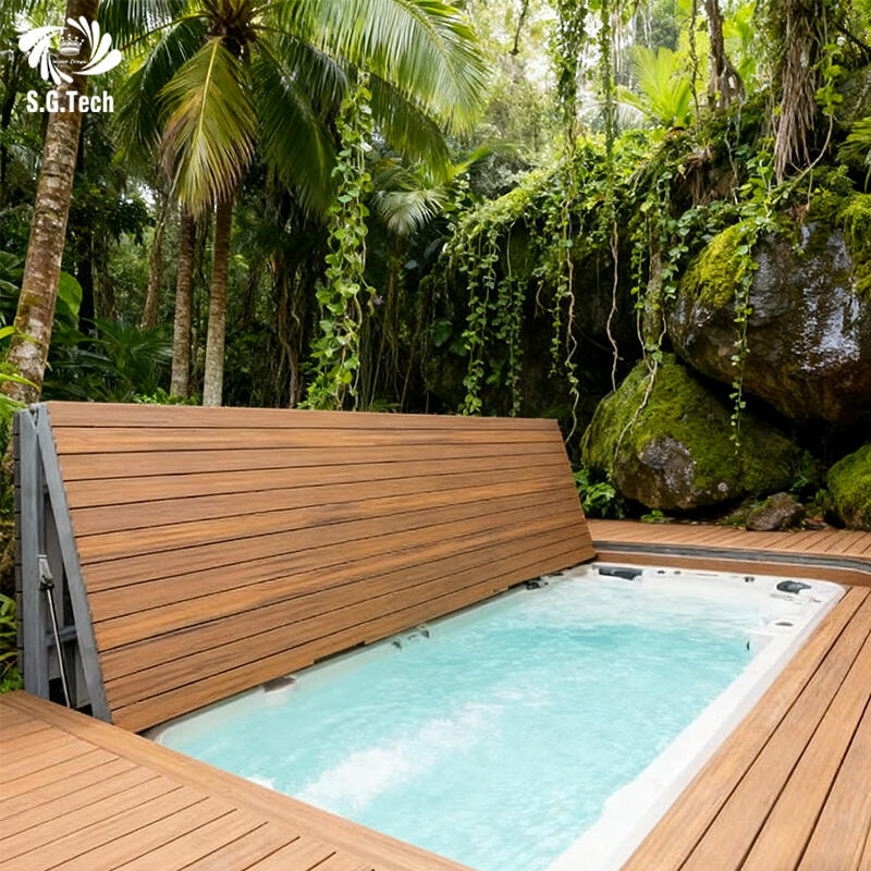 Manufacturer's Crown Water Folding Cover Customizable Multi-Layer Motor Stable Model for Pond Usage