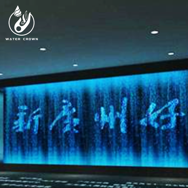 Produzido na China, Decoração Cenográfica para Casamento com Fonte de Água Digital em Formato de Cortina, para Uso em Palco e Hotéis