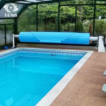 Ferramenta Personalizada para Limpeza Automática de Piscina Cobertura Segura e Simples em PC para Formatos Irregulares - Popular entre Adultos e Crianças para Uso Externo