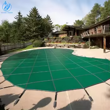 Tampa Automática de PVC para Piscina Water Crown Durável e com Alta Capacidade de Carga para Piscinas e Enroladores