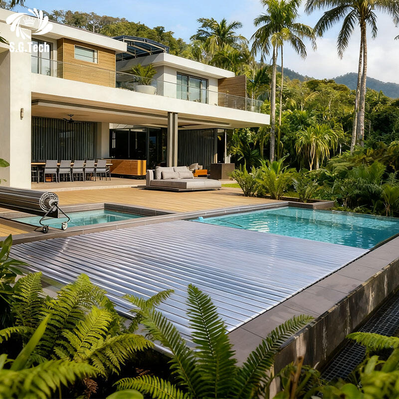 High-end Custom-made PC Shell for Pool Float Covers, Waterproof, Evaporative, Heat-insulating, and Child-friendly